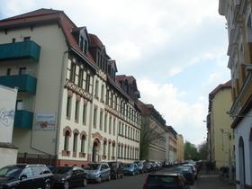 Blick in die Giebnerstraße