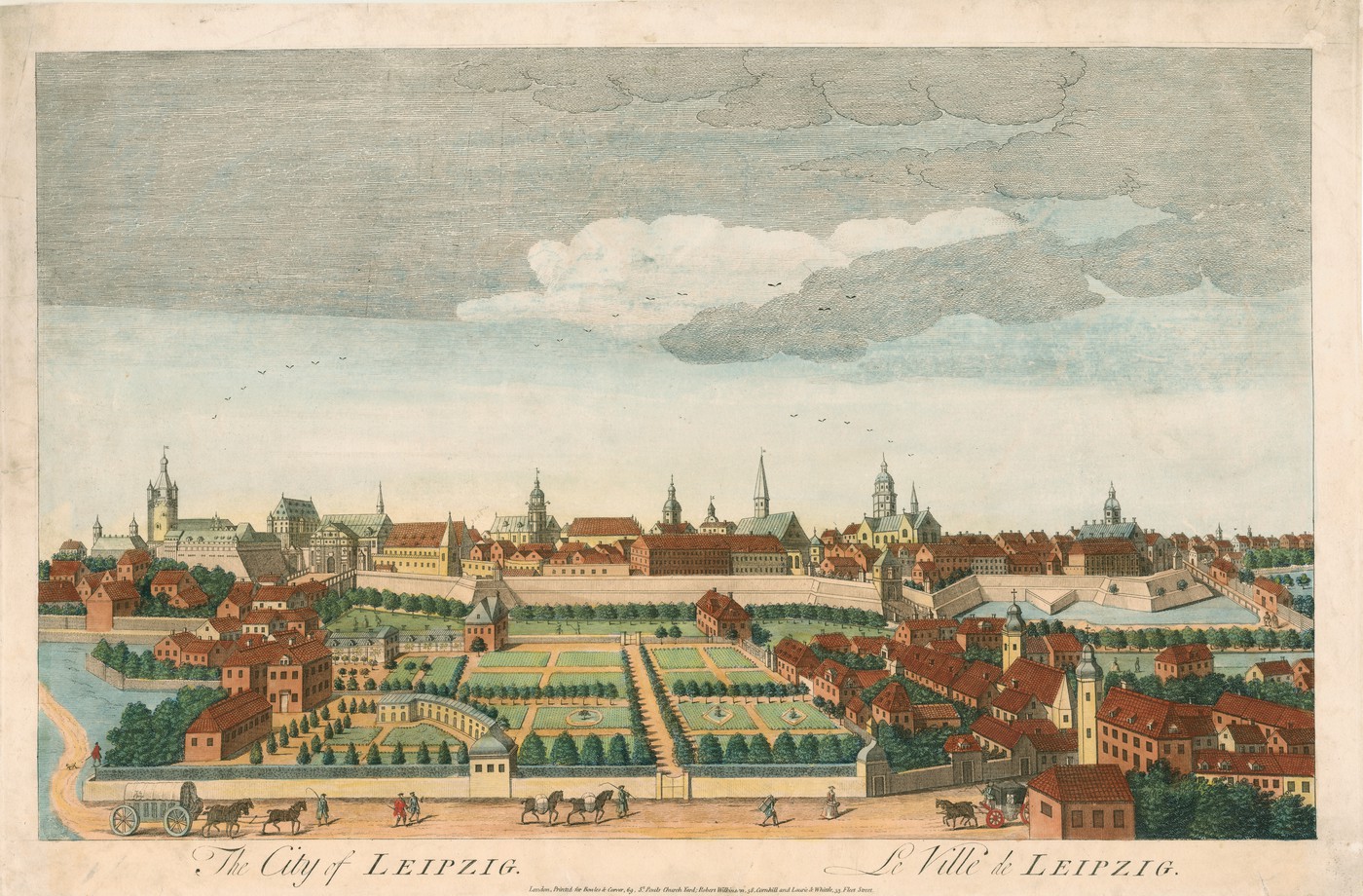Pavillon und Laubengang Barocke Gartenanlagen in Leipzig http
