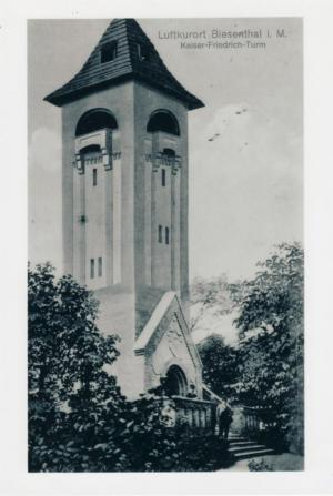 Abb. 17: Kaiser-Friedrich-Turm nach der Einweihung 1907