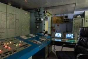 Abb. 16: Dispatcherraum im Bunker Ladeburg