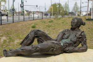 Abb. 8: Skulptur der Flussgöttin Finow