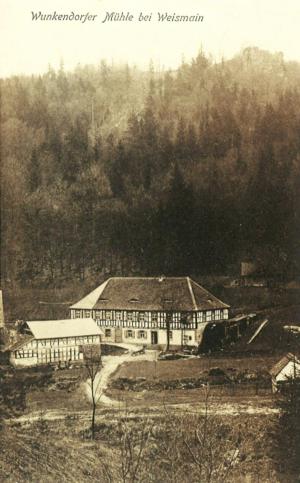 Abb. 3: Wunkendorfer Mühle, heute Herbstmühle, um 1920