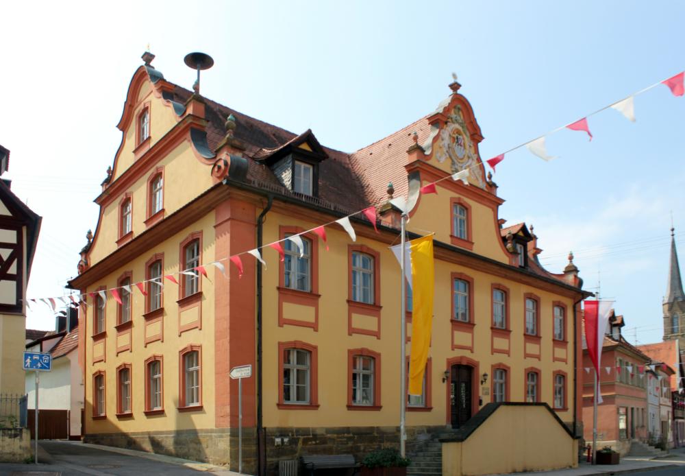 Abb. 1: Das alte Rathaus von Scheßlitz