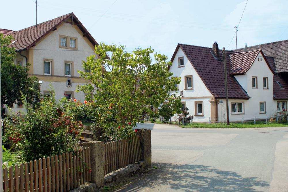 Abb. 13: Der Ortskern von Pünzendorf