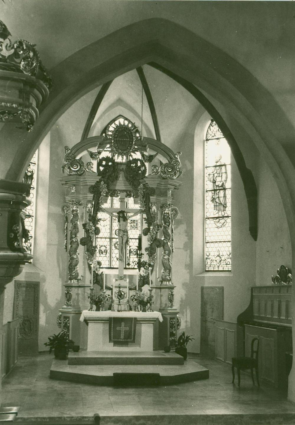Abb. 9: Altar der Stadtpfarrkirche von Gräfenberg