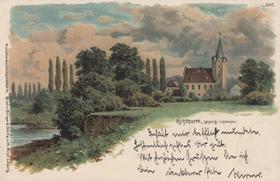Kuhturm, Ansichtskarte um 1900