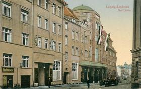 Gasthaus Drei Linden, Ansichtskarte um 1924
