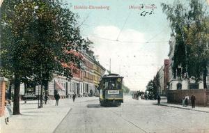 Leipziger Straße, Ansichtskarte um 1914
