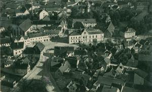 Gasthof zum Schwarzen Roß: Liebertwolkwitz, Ansichtskarte um 1935