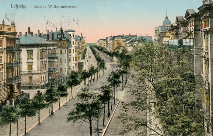 Kaiser Wilhelmstrasse, Ansichtskarte um 1911