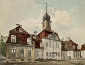 Schloss Gohlis, Ansichtskarte um 1916