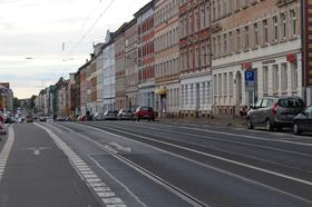 Georg-Schumann-Straße im Stadtteil Möckern