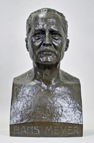 Felix Georg Pfeifer: Portraitbüste Hans Meyer, 1928