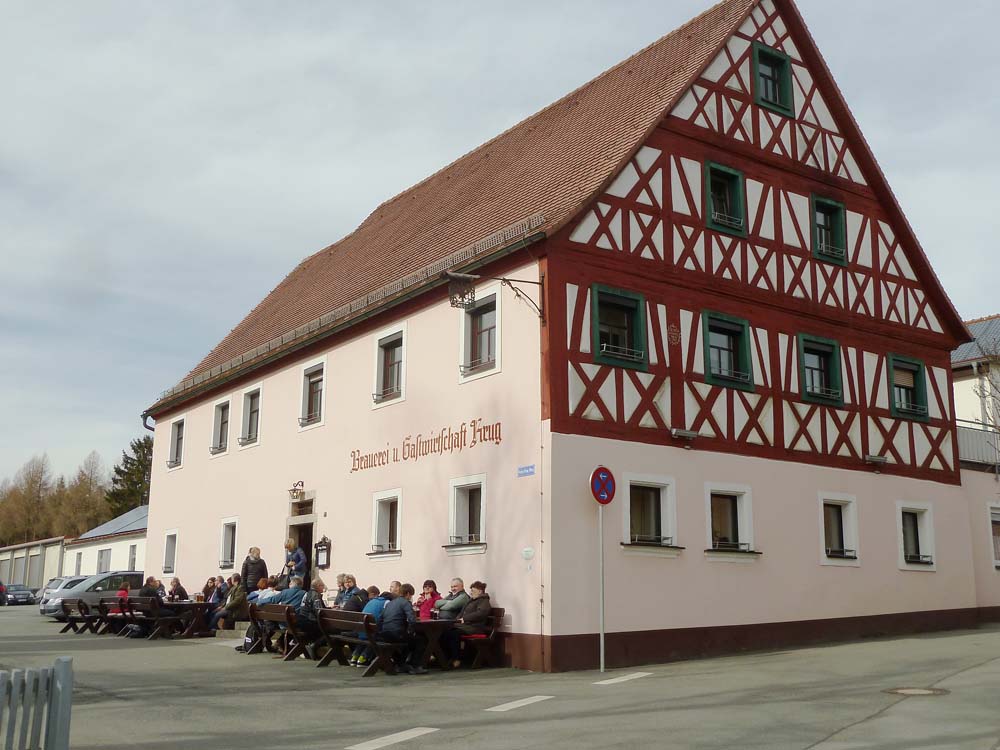 Abb. 18: Brauerei-Gastwirtschaft Krug in Breitenlesau