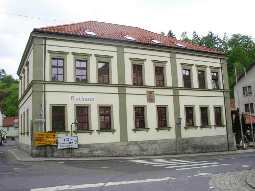 Abb. 15: Das Rathaus von Pottenstein