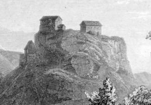 Burg Pottenstein: Ausschnittsvergrößerung von Bild 6