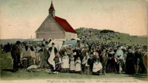Abb. 46: Das Walberlafest im Jahr 1904 auf einer alten Postkarte