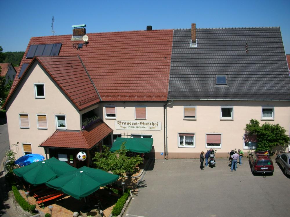Abb. 5: Gaststättengebäude Grasser in Huppendorf (Landkreis Bamberg)