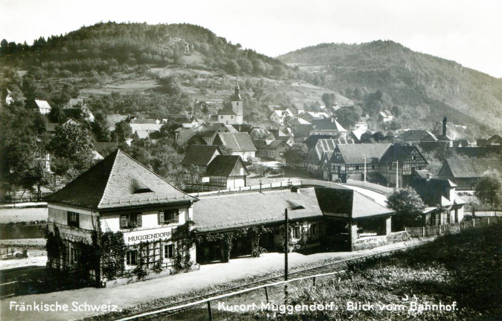 Abb. 11: Bahnhof Muggendorf (1920er Jahre)
