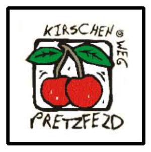Abb. 6: Das Logo der Ausschilderung des Pretzfelder Kirschenwegs