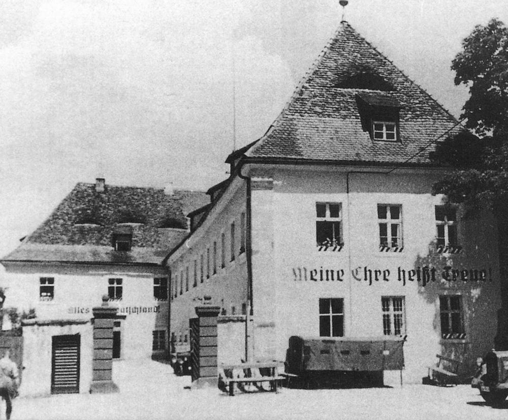 Abb. 14: Das SS-Hilfswerklager im ehemaligen Rentamt in Waischenfeld