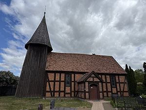 Abb. 5: Kirche in Ellingen in Fachwerkbauweise