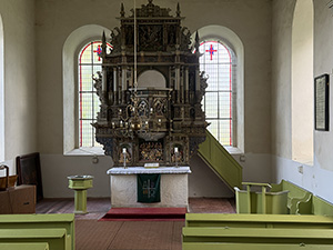Abb. 6: Renaissancealtar in der Kirche von Seelübbe