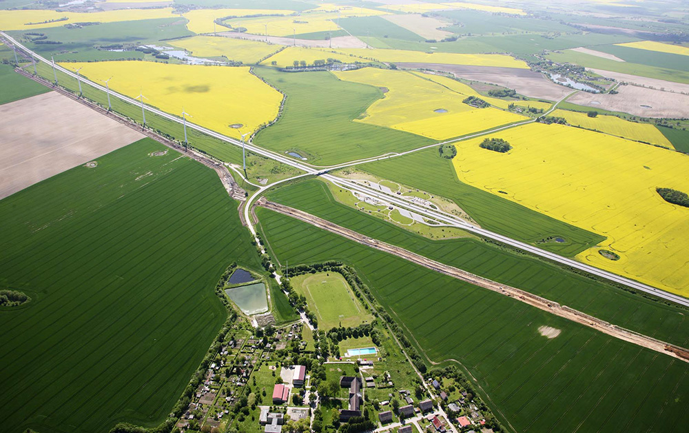 Abb. 4: A 20 Rastplatz Klockow, Blick von Nordost