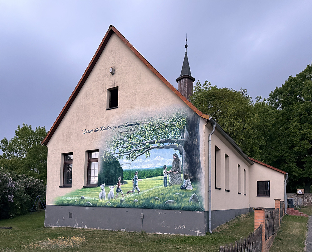 Abb. 1: Evangelisches Kinder- und Jugendhaus 'Bernhard Mätzke' in Klockow