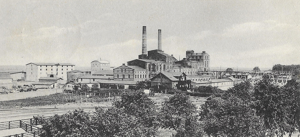 Abb. 1: Zuckerfabrik in Prenzlau um 1908