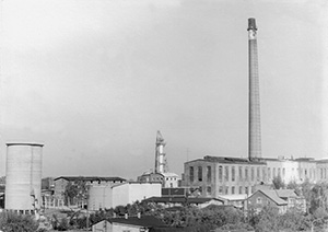 Abb. 2: Prenzlauer Zuckerfabrik um 1970