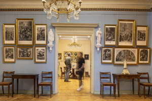 Abb. 115: Raffaelkabinett im Museum Knoblauchhaus, Blick ins Wohnzimmer