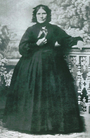 Abb. 15: Marie Gansauge, geb. Keibel (1829–1915), lebte nach dem frühen Tod ihres Mannes in Ludwigsburg. 