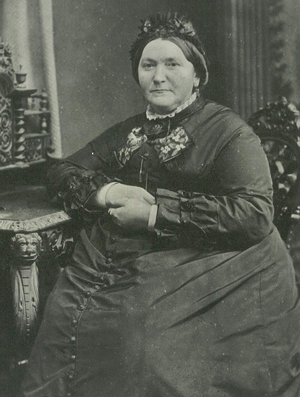 Abb. 41: Elise Flügge, geb. Keibel-Ludwigsburg (1825–1896), Ehefrau von Julius Flügge, Rittergutsbesitzer auf Blumenhagen bei Pasewalk