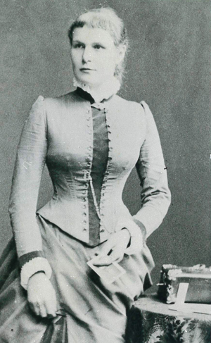 Abb. 44: Anna Keibel (1857–1941), heiratete den Kaufmann und Rittergutsbesitzer Alexander Boeck (1853–1940)