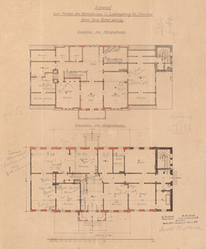 Abb. 57: Das Ludwigsburger Gutshaus nach dem großen Umbau 1911