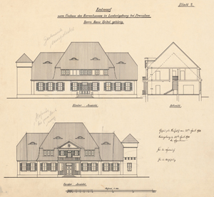 Abb. 58: Das Ludwigsburger Gutshaus nach dem großen Umbau 1911